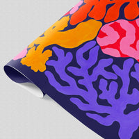 Coral Gift Wrap | Liv Lee